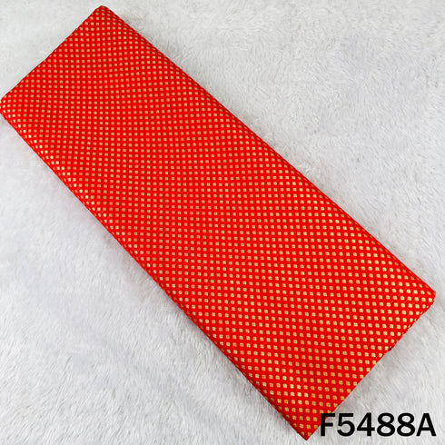 Zari Work Brocade Silk Fabric - F5488