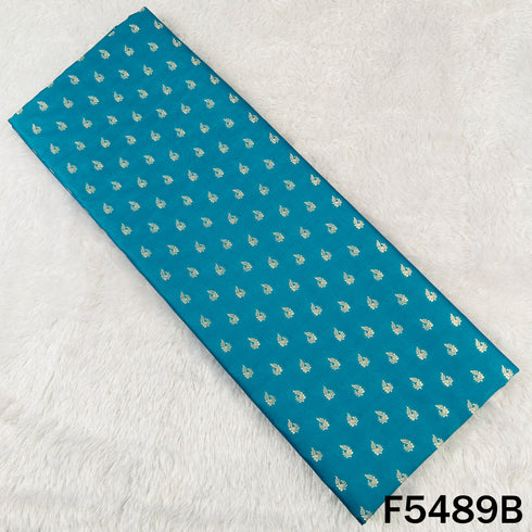Zari Work Banarasi Brocade Silk Fabric - F5489