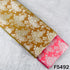 Zari Work Banarasi Brocade Silk Fabric - F5492