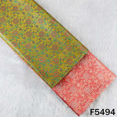Self Jacquard Silk Fabric - F5494