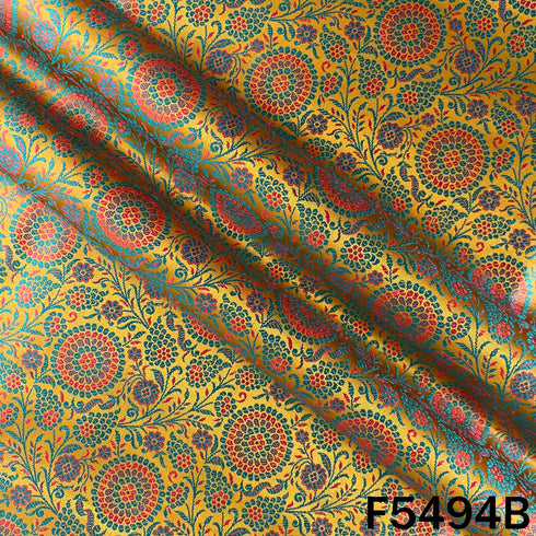 Self Jacquard Silk Fabric - F5494