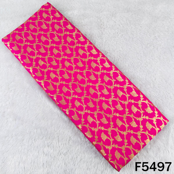 Zari Work Brocade Silk Fabric - F5497