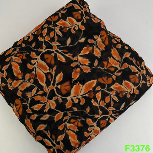 Printed Georgette Fabric-F33776