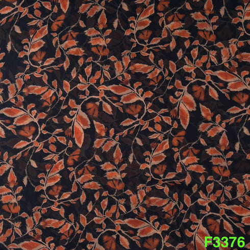Printed Georgette Fabric-F33776