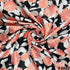 Flower Print Satin Fabric- F4862