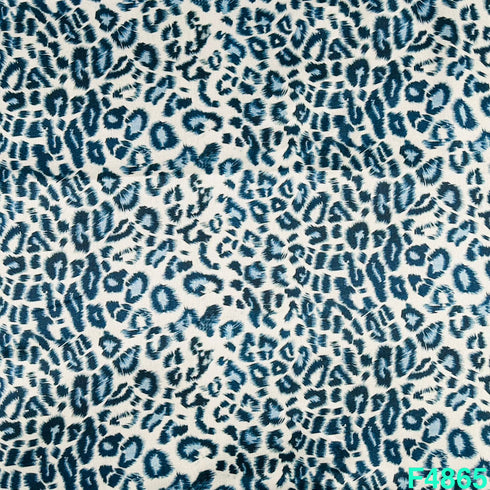 Animal Print Satin Fabric- F4865