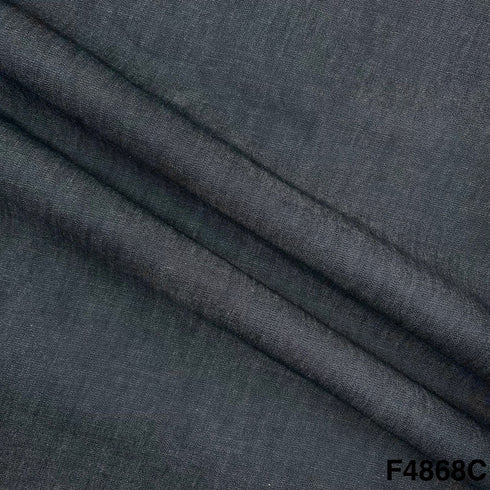 Plain Denim Cotton Fabric- F4868