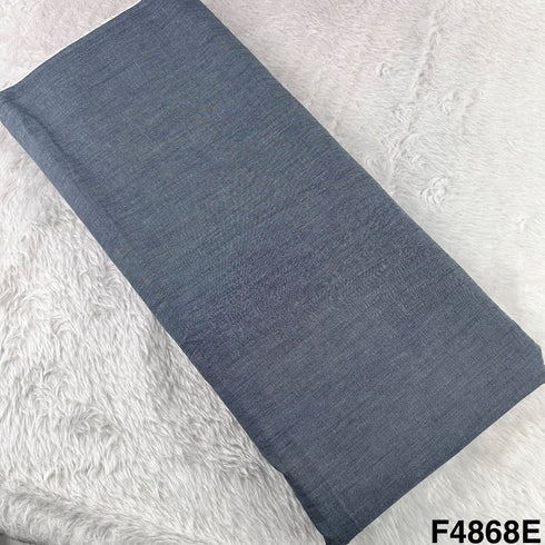 Plain Denim Cotton Fabric- F4868