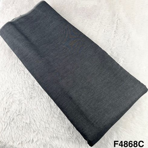 Plain Denim Cotton Fabric- F4868
