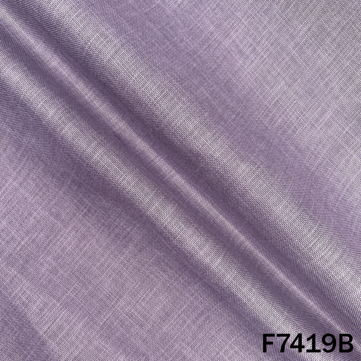 Lavender linen suit material with clean plain weave