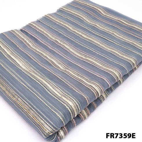 Gota Patti Net Fabric-FR7359