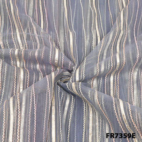 Gota Patti Net Fabric-FR7359