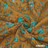 Printed Pure Silk Crepe Fabric-FR6583