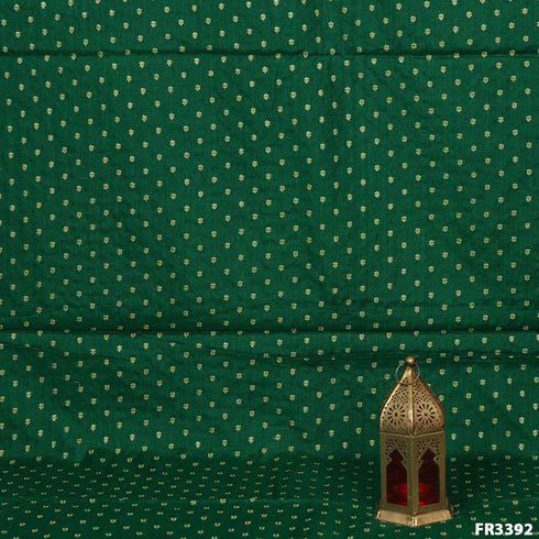 Embroidered Pure Tussar Silk - Fabricroot