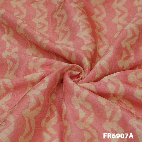 Printed Russian Silk Fabric-FR6908