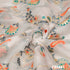Dyeable Zari Embroidered Organza Fabric-FR6861