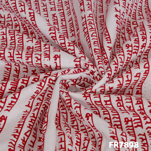 Printed Cotton Fabric-FR7898