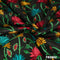 Embroidered Dupion Silk Fabric-FR5802