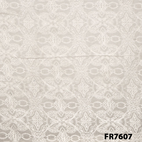 Embroidered Kota Cotton Fabric-FR7607