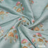 Embroidered Sequins Dupion Silk Fabric-FR5514