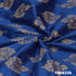 Embroidered Dupion Silk Fabric-Fr6825