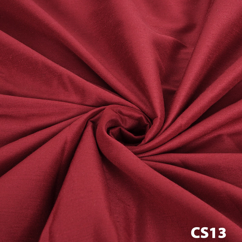 Plain Cotton Silk Fabricroot