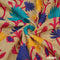Embroidered Dupion Silk Fabric-FR5465