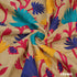 Embroidered Dupion Silk Fabric-FR5465