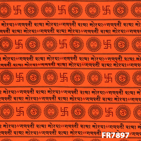 Printed Cotton Fabric-Fr7897