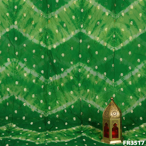 Zari Buti Shibhori Pure Organza Fabric-FR3517