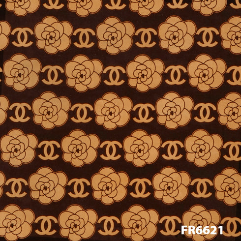 Printed Velvet Fabric-FR6621