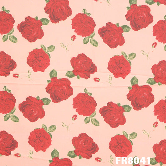 Printed Organza Fabric-FR8041