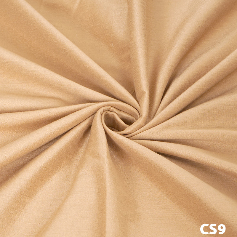 Plain Cotton Silk