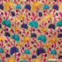 Embroidered Dupion Silk Fabric-FR5465