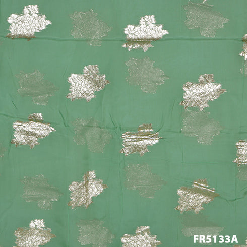 Zari Organza Fabric-FR5133