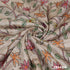 Lucknowi Embroidered Pure Silk Fabric-FR5470