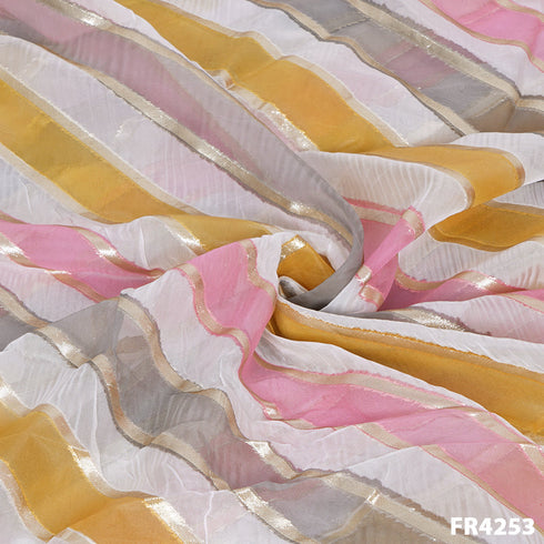 Zari Organza FABRIC-FR4253