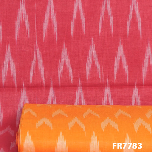 Ikkat Print Cotton Fabric-FR7783