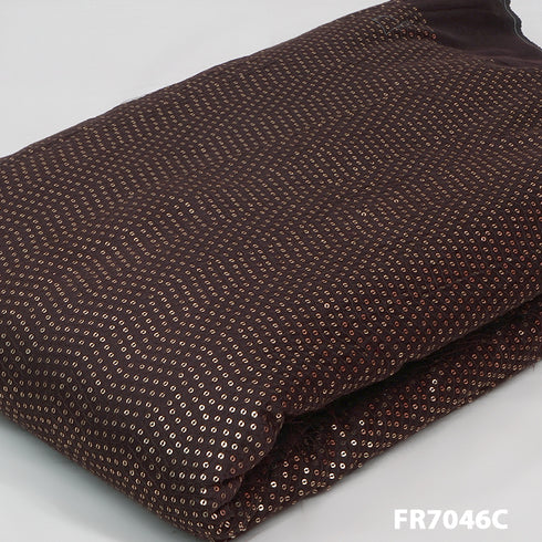 Sequins Cotton Silk Fabric FR7046