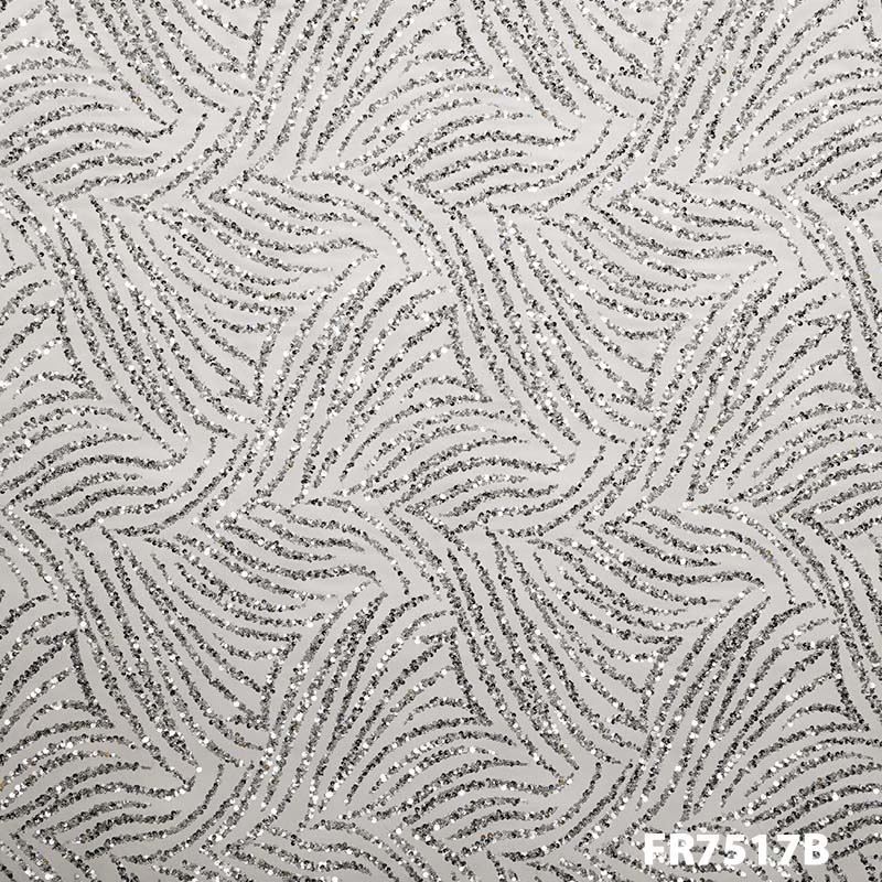 Imported Sequins Cut Dana Work Net Fabric FR7517
