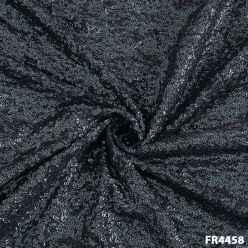 Sequins Georgette Fabric-FR4458