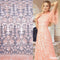 Embroidered Sequins Net Fabric - FR2431