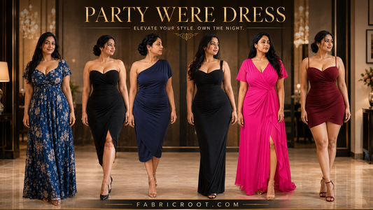 Party Wear Dresses for Womens: Styles, Fabrics & Outfit Guide