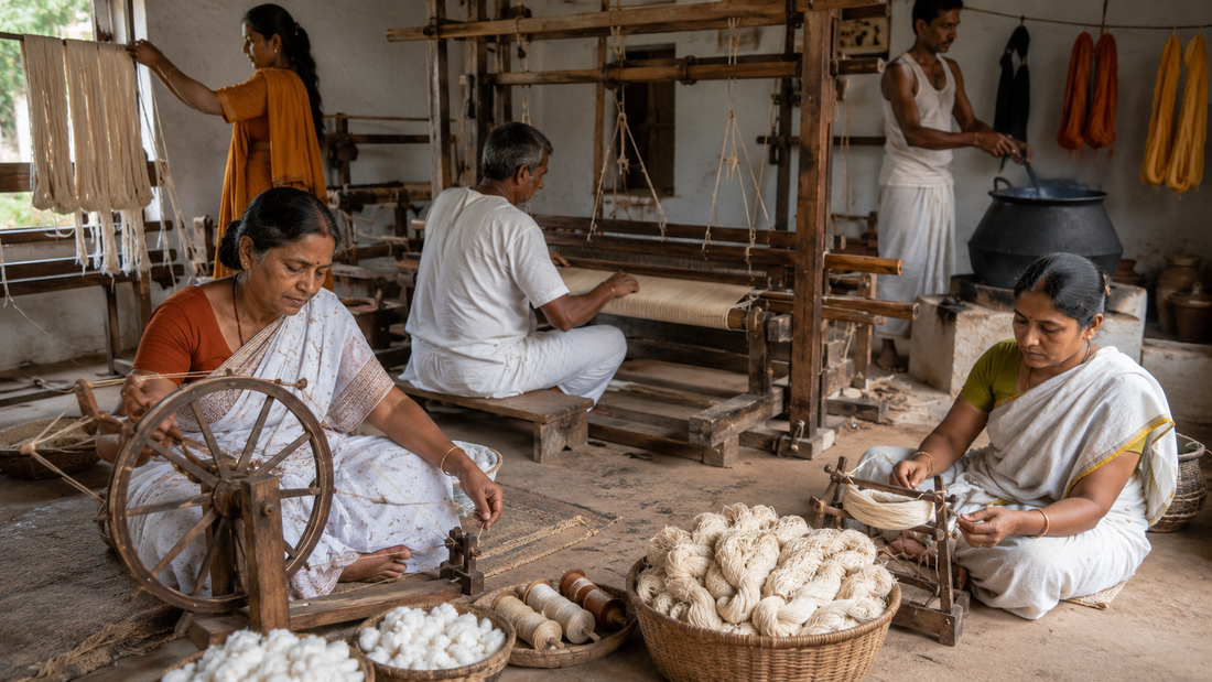 How Digital Print Fabric Was Made in Ancient Times Without Any Machines