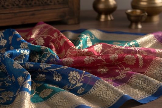 Chanderi Fabric: The Ultimate 12-Point Guide to Chanderi Silk Fabric Types & Uses