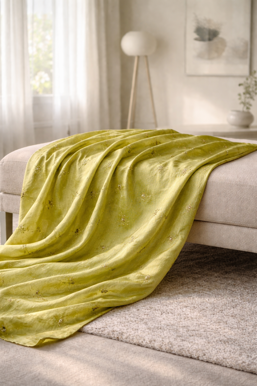 Embroidered Cotton - Fabricroot