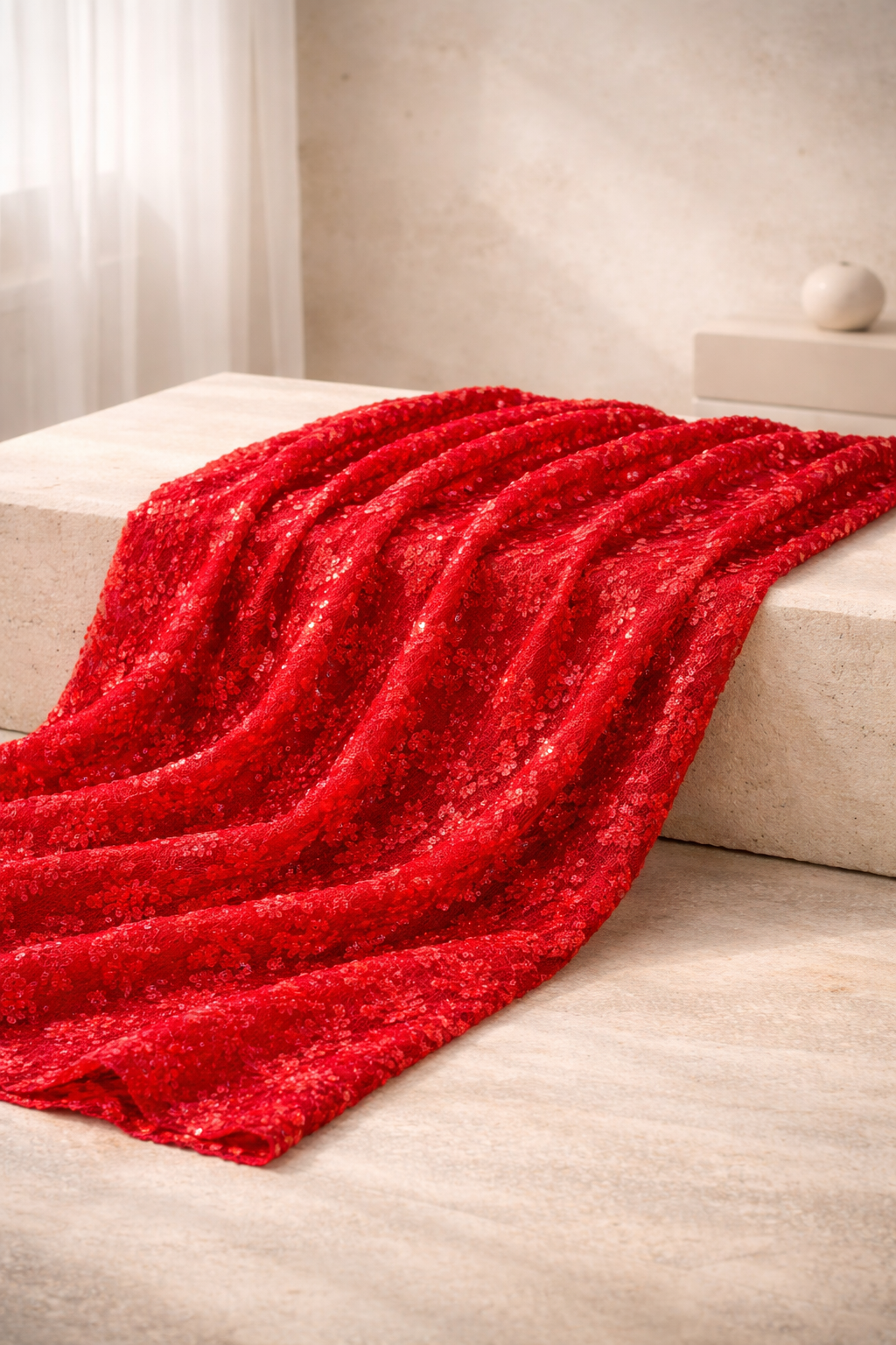 Embroidered Net - Fabricroot