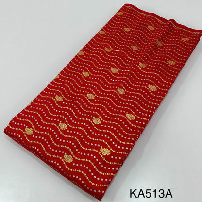 Silk Brocade Fabric-KA513