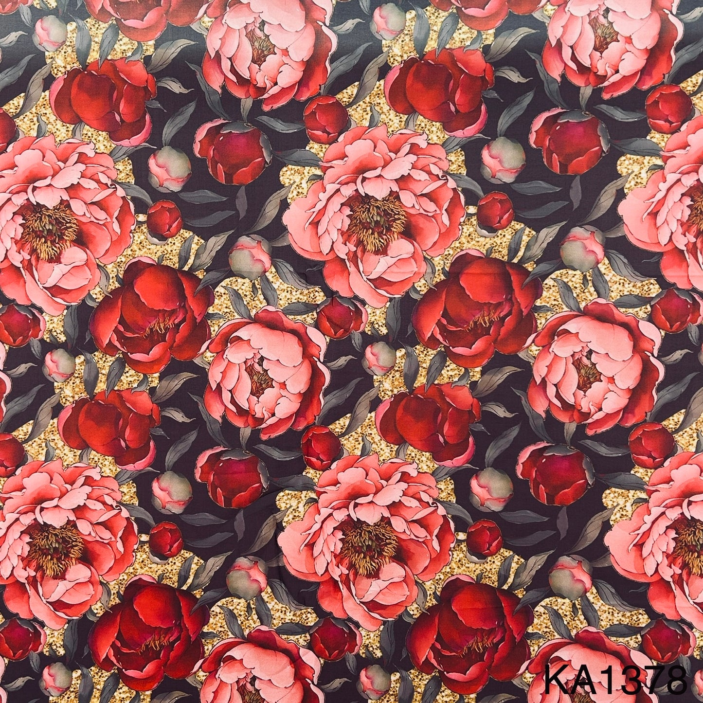 Printed Organza Fabric-KA1378