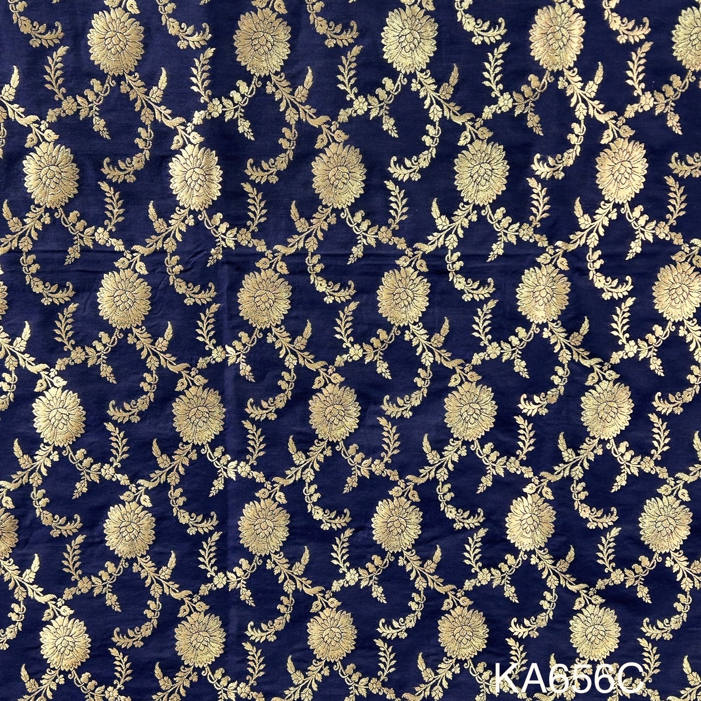 Banarasi Silk Brocade Fabric-KA656